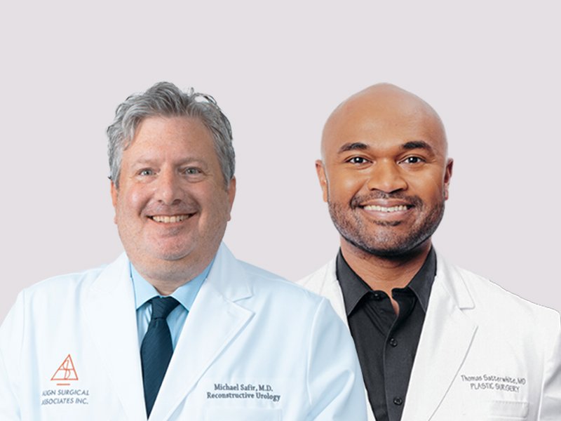 Dr. Safir and Dr. Satterwhite
