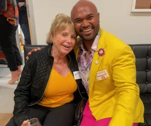 Dr. Satterwhite and Judy Van Maasdam at Align Surgical Associates' open house